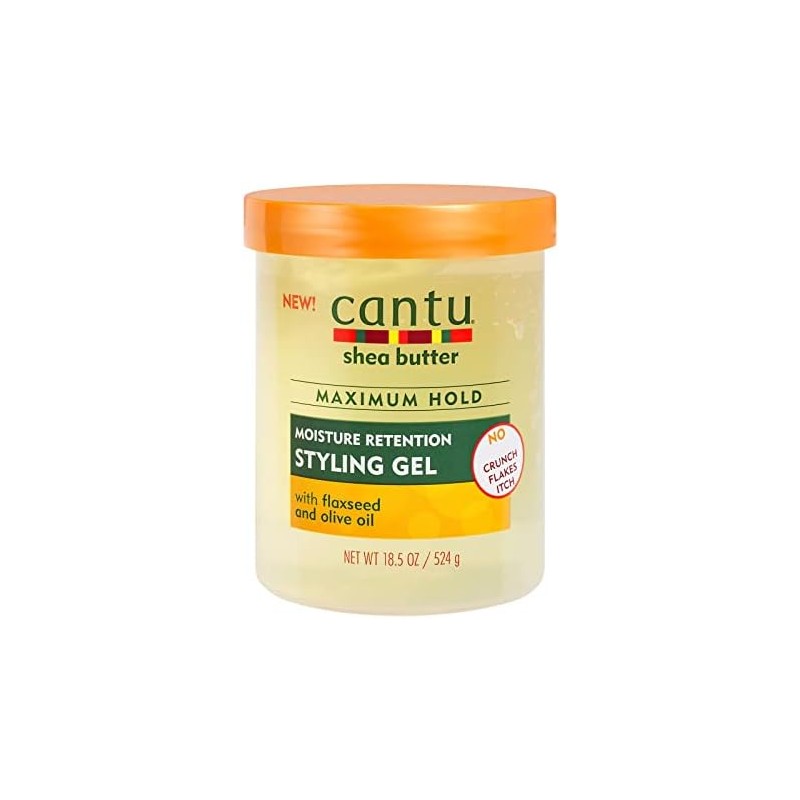 Moisture Retention Styling Gel With Flaxseed and Olive Oil -
