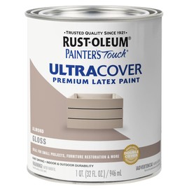 Rust-Oleum 1 qt 1994502 Almond Painters Touch 2X Ultra Cover Premium Latex Paint