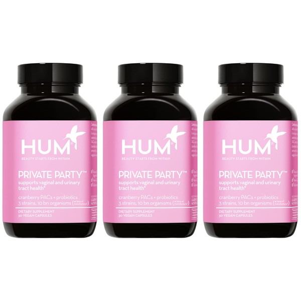 HUM Private Party - Vaginal Probiotics for Women's Health, pH