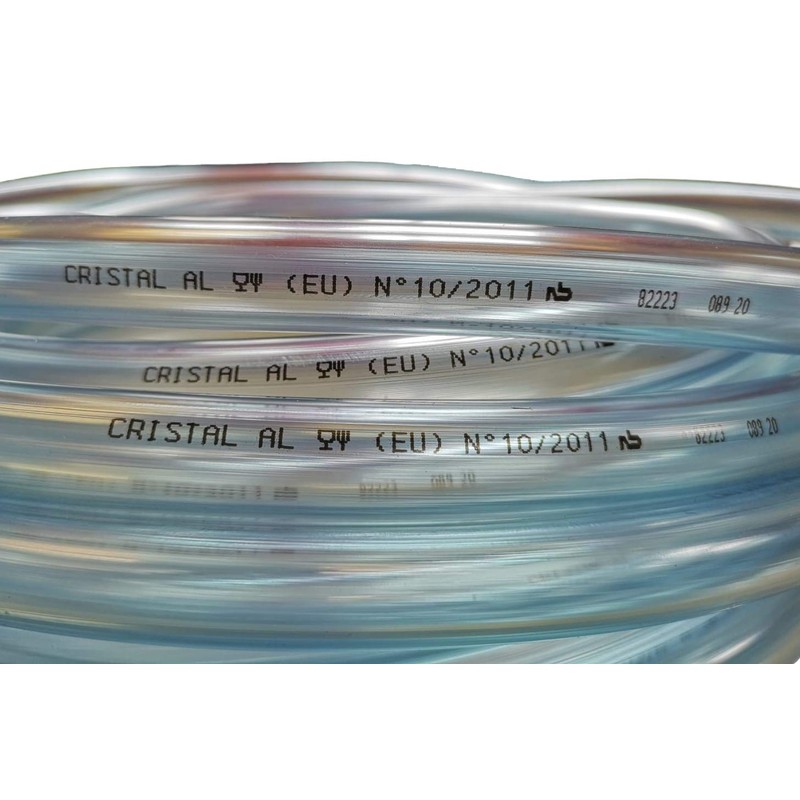 4mm ID x 6mm OD Clear PVC Tube - Water/Air