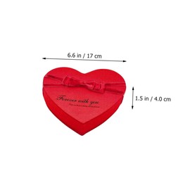 FOMIYES Soap Rose Heart Shaped Box for Anniversary and Valentine's Day Realistic Soap Flowers Charming Decor for Her for Girlfriend Wife Mother's Day