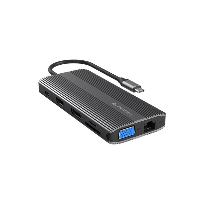 Axiom 12N1USBCHPEV5CAXD-AX 12-in-1 MCompatible with ALE USB-C to HDMI DP