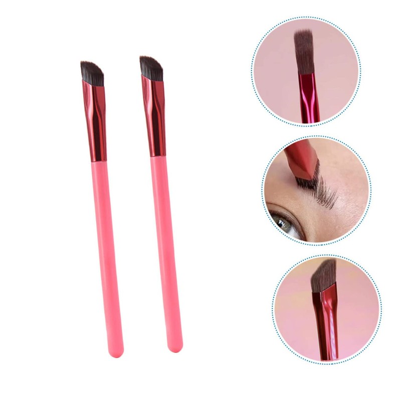 SAFIGLE 2pcs Eyebrow Brush Kit Angled Brow Brush Spoolie for