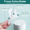 BODFPPC Premium Cotton Rounds for Face, 300 Count Makeup Remover