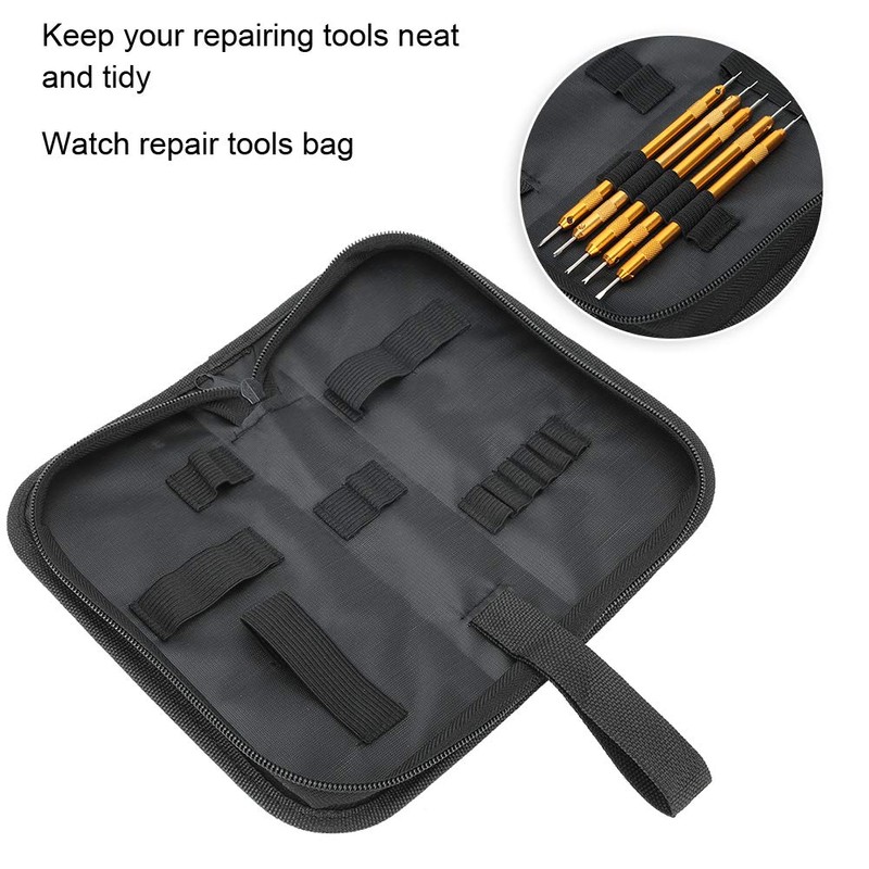 Watch Repair Tool Kit, Tool Case, 2PCs Canvas Material Small