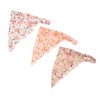 SAFIGLE Flower Bandana for Women 3 Piece Set Elastic Hair