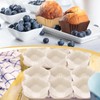 Uiifan 1200 Pcs Square Cupcake Liners 1.77"x1.77" Square Brownie Baking