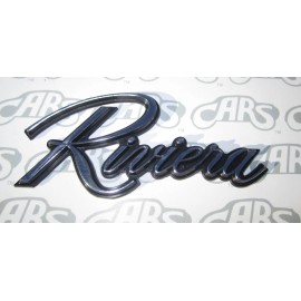 CARS 1979-1985 Buick Riviera Chrome Monogram | Script | Emblem | OEM #1261160