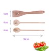 patisse 93360 d'ustensiles de Cuisine sourire Kitchen Utensils Set Wood