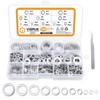 Flat Washers - VIGRUE 1080 Pieces Washers 11 Sizes A2-70