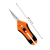 MAKTSAM 6 Pack Pruning Shear, Stainless Steel Trimming Scissors with