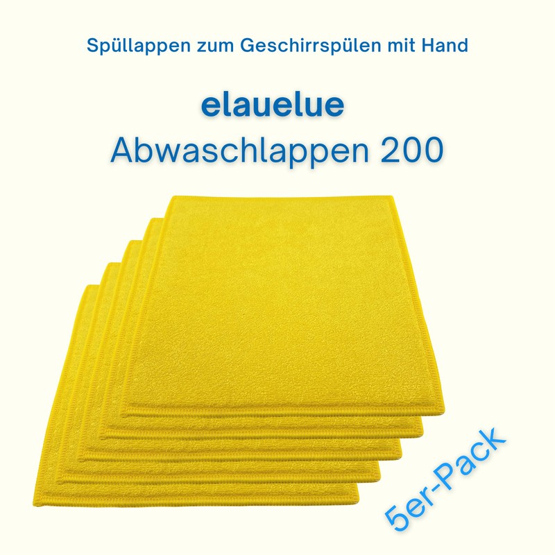 elauelue Washcloth 200 - Dish Cloths for the Kitchen for
