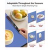 Laudlife Electric Warming Mat for Food, Roll-Up Silicone Heating Pad
