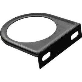 Right Weigh 510-B-BR 2" Universal Black Metal Gauge Mounting Bracket