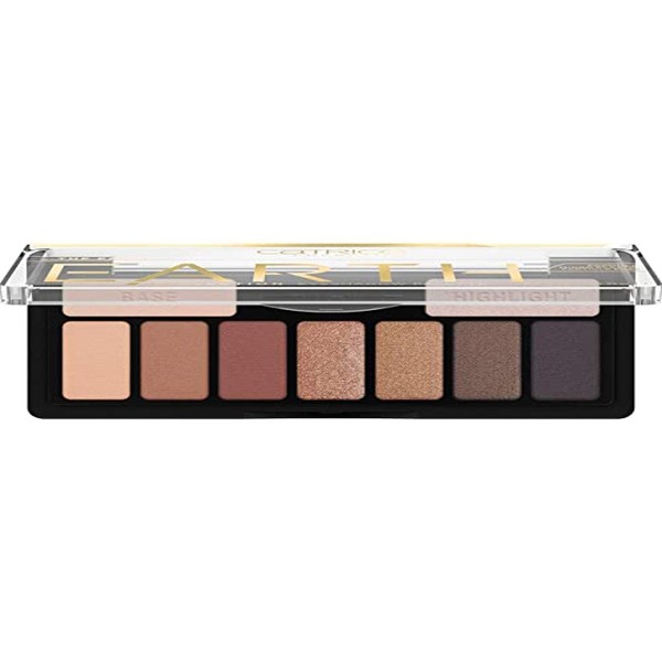 Catrice Collection Eyeshadow Palette, No Microplastics, No. 010 Inspired By Nature, Multicoloured, 9 Colours, Colour-Intensive, Matte, Metallic, Vegan, Nanoparticles Free (9.5 g)