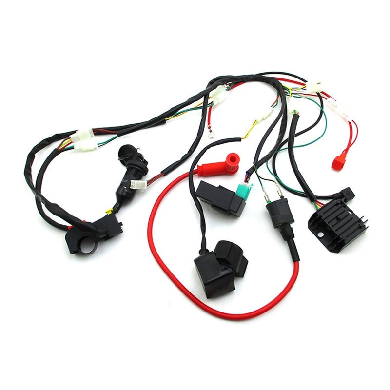 Ouyunou ZS 190cc Wiring Harness Loom Voltage Regulator Rectifier On