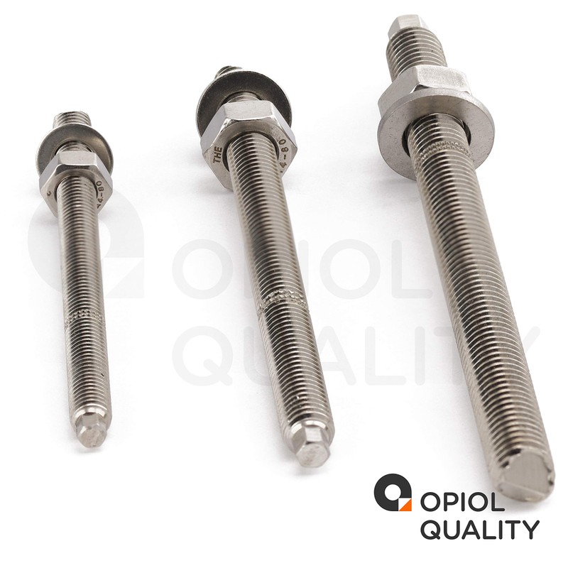 OPIOL QUALITY® Anchor Rods M8 x 110 mm Made of
