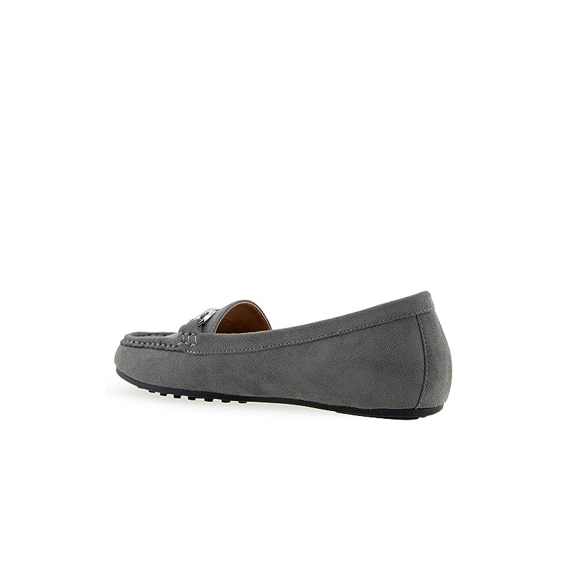 Aerosoles Women's Day Driving Style Loafer, Navy Faux Suede, 6