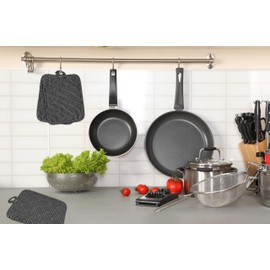 American Linen Pot Holders, Hot Pads, Table Pads for Kitchen and Dining Table, Non Slip Heat Resistant Hot Pot Holder (Beige, 4 Pack)