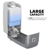 PLUSSEN Soap Dispenser Wall Mount Adhesive Commercial Soap Dispenser 800ml