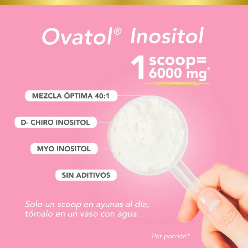 Ovatol Inositol Puro 6000mg Por Porción | Bikini Burn