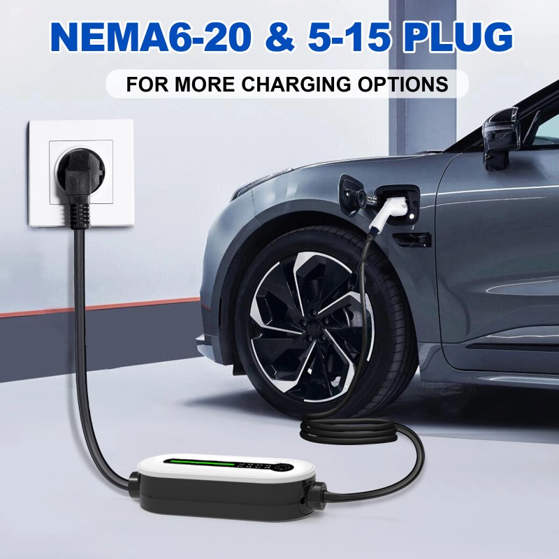 WMPHE EV Charger LEVEL 2 /1 Portable EV Charging Cable