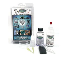 Plastex Plastic Repair Kits - Easily Glue, Repair or Remake Broken Plastic, Fiberglass, Wood & More!. (Standard Clear Kit)