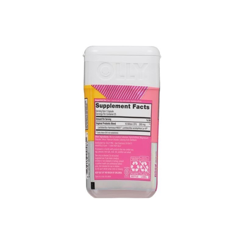 Olly Happy Hoo Ha Probiotics for Women Vaginal Health 25