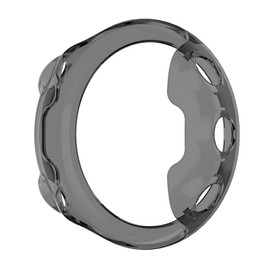 Compatible For Garmin Forerunner 45S TPU Protective Case Cover, LOKEKE Soft TPU Protective Shell Case Cover For Garmin Forerunner 45S Smartwatch (TPU Black)