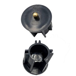 Universal Replacement for IndoorOutdoor Roller Shade, Roller Blind Accessories(38mm cluth Plug, Black)
