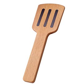 Woodypuddy Hajimete-Mamagoto Wooden Toy for Pretend Play, Frying Spatula, Magnetic, Educational