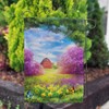 America Forever Spring Farmhouse Garden Flag 12.5 x 18 inches