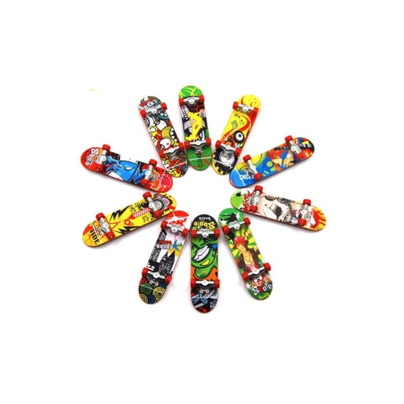 Sipobuy Mini Skateboard Toy Deck Truck Finger Board Skate Park