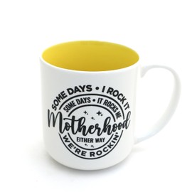Motherhood Rocks mug, Mama mug, Gift for Mom, Mother's Day Lennymud by Lorrie Veasey