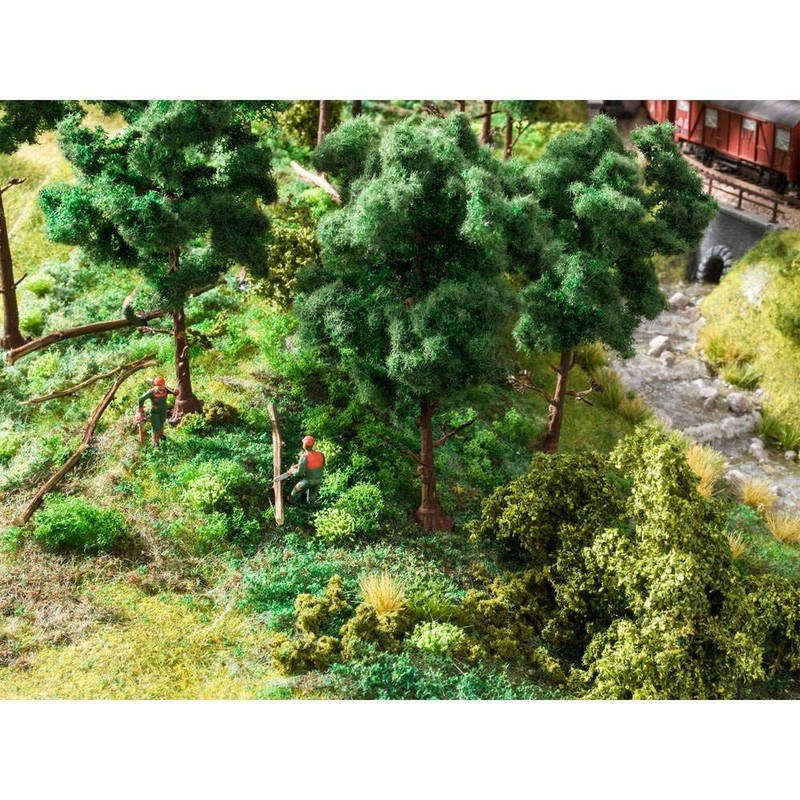 Noch 12843 Felling Trees, Coloured