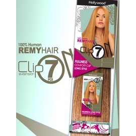 Hollywood Remy Hair Extension - Clip-On 7 Remy 18" (7 pcs) (5 Redish Light Br...