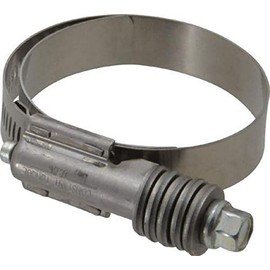 Ideal Tridon 4125051 Stainless Steel #262 300 Band HD Hose Clamp with Zinc Screw, 1-3/4" - 2-5/8" Trade Size
