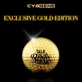 CybGene Funny Golf Gifts Set for Men, Golf Balls Set for Golf Lovers, Perfect for Dad, Boss, Grandpa for Birthday - Talk Birdie to Me