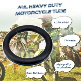 AHL Motorcycle Kit for Tubular Tyre 4.10/4.60 -18 Straight Valve