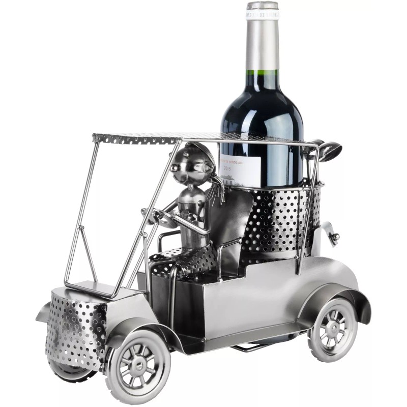 BRUBAKER Bottle Holder Female Golf Player in Golf Cart -