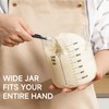 HomeFeel Premium Sourdough Starter Jar - 50 oz Large Glass