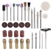 34pcs Mini Electric Rotary Tool Kit Accessories for Grinding and