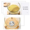 Flour and Cereal Container, 5L/8L, Rice Dispenser, Creative Glass Food