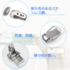 COOLBOTANG 10pcs Toggle Latch Stainless Steel Hasp Spring Latch Toggle
