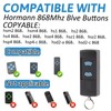 868MHz Garage Door Remote for HORMANN HSE2-868 HSM4-868 HS4-868 HS1-868