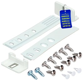 2 piece door mounting set tow hinge for built-in fridge and freezer 9086322 for Liebherr 187820 for Miele 015730361 for Smeg - MONTERAL