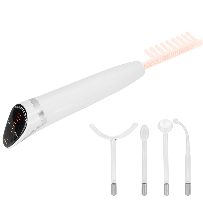 High Frequency Skin Therapy Wand Machine Portable Wrinkle Reducing Anti