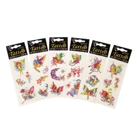 HENBRANDT Fairy Glitter Tattoos (12 Strips)