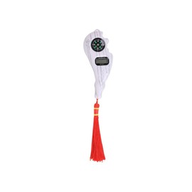 Kellegour Digital Counter for Prayer,Digital Beads Counter,Muslim Prayer Digital Beads Counter with Compass,Portable Islamic Beads Counter for Prayer,Buddhist Meditation,Active Fingers(White)