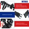 NYXOVA 10 in 1 Police Utility Belt Black Law Enforcement